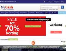 Tablet Screenshot of nucash.nl